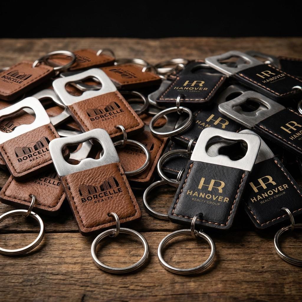 Custom Logo Bottle Opener Keychains – Bulk Promotional Swag