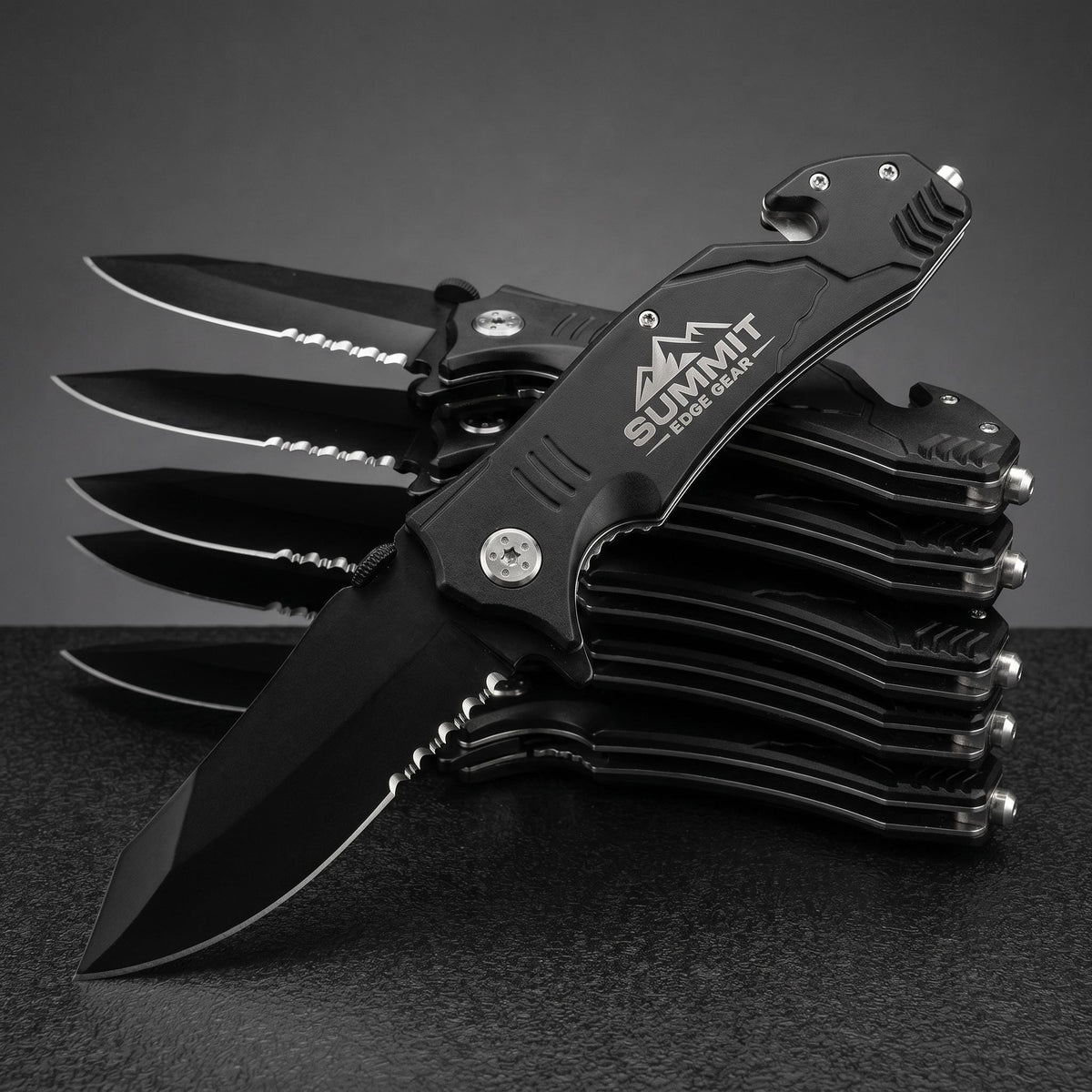 Custom Engraved Rescue Pocket Knife – Bulk Spring-Assisted Knives