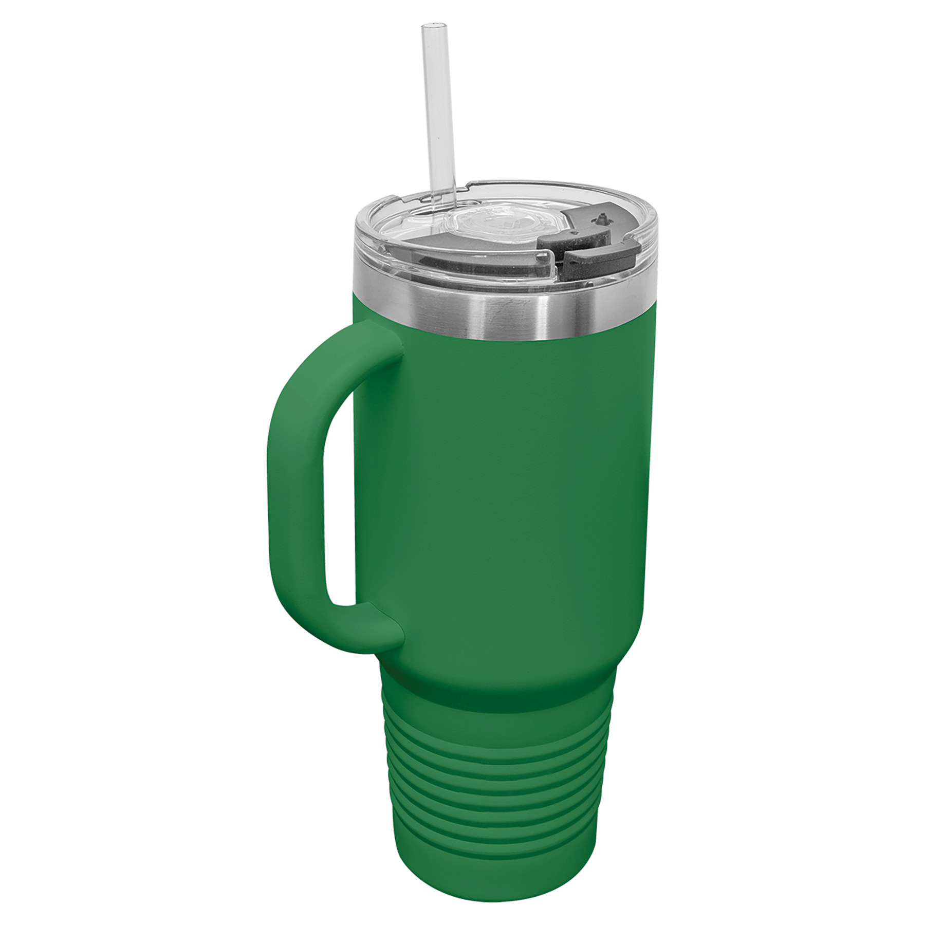 40 Oz Tumbler W/Handle & Included Straw