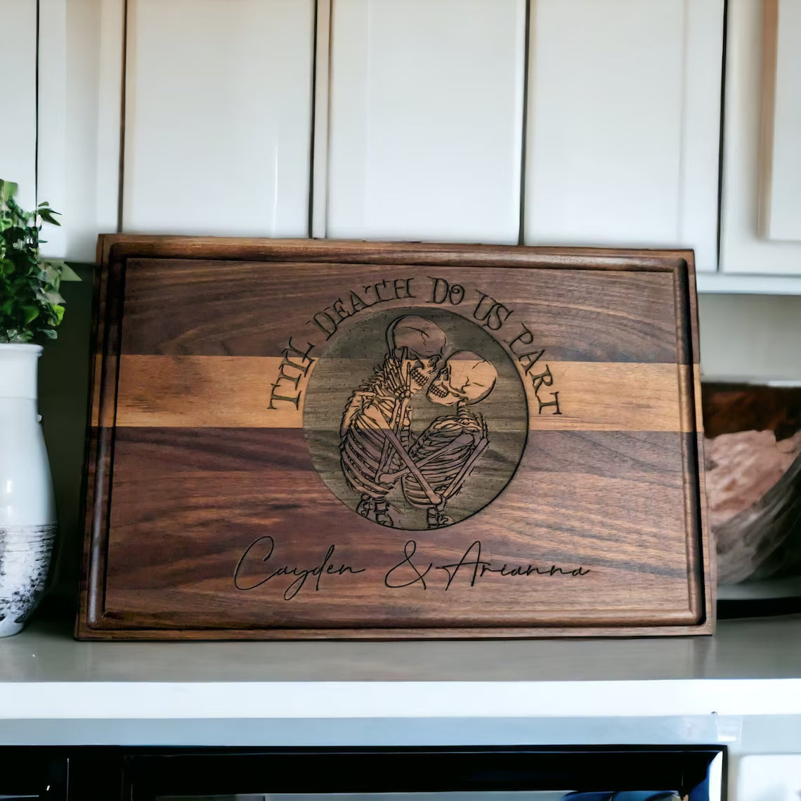 Till Death Do Us Part Cutting Board