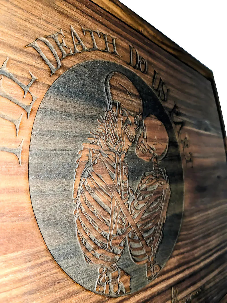 Till Death Do Us Part Cutting Board