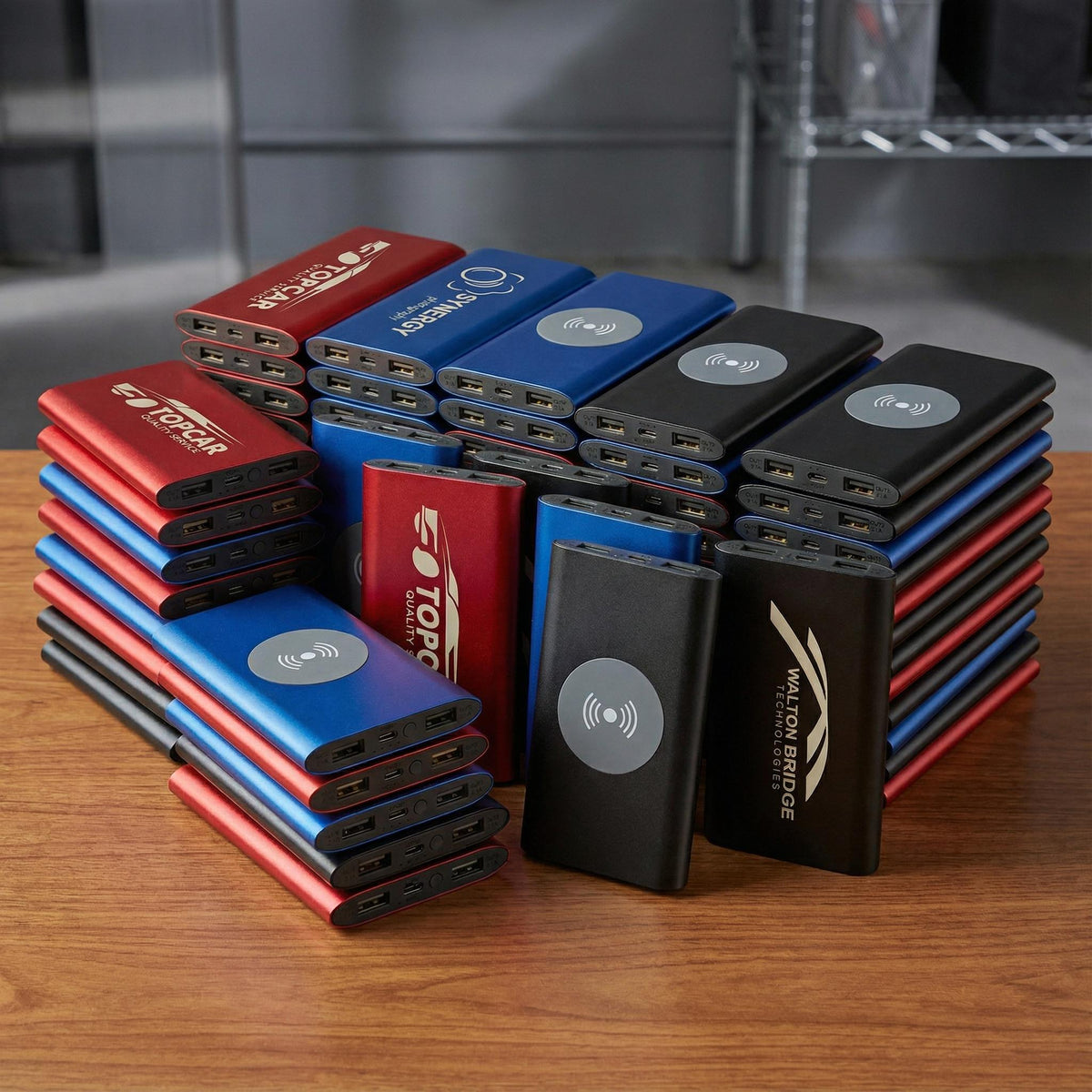 Custom Logo Power Bank 8000mAh – Branded Tech Swag