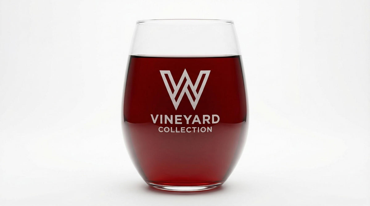 Custom Logo Stemless Wine Glasses 15 oz – Corporate & Employee Gifts