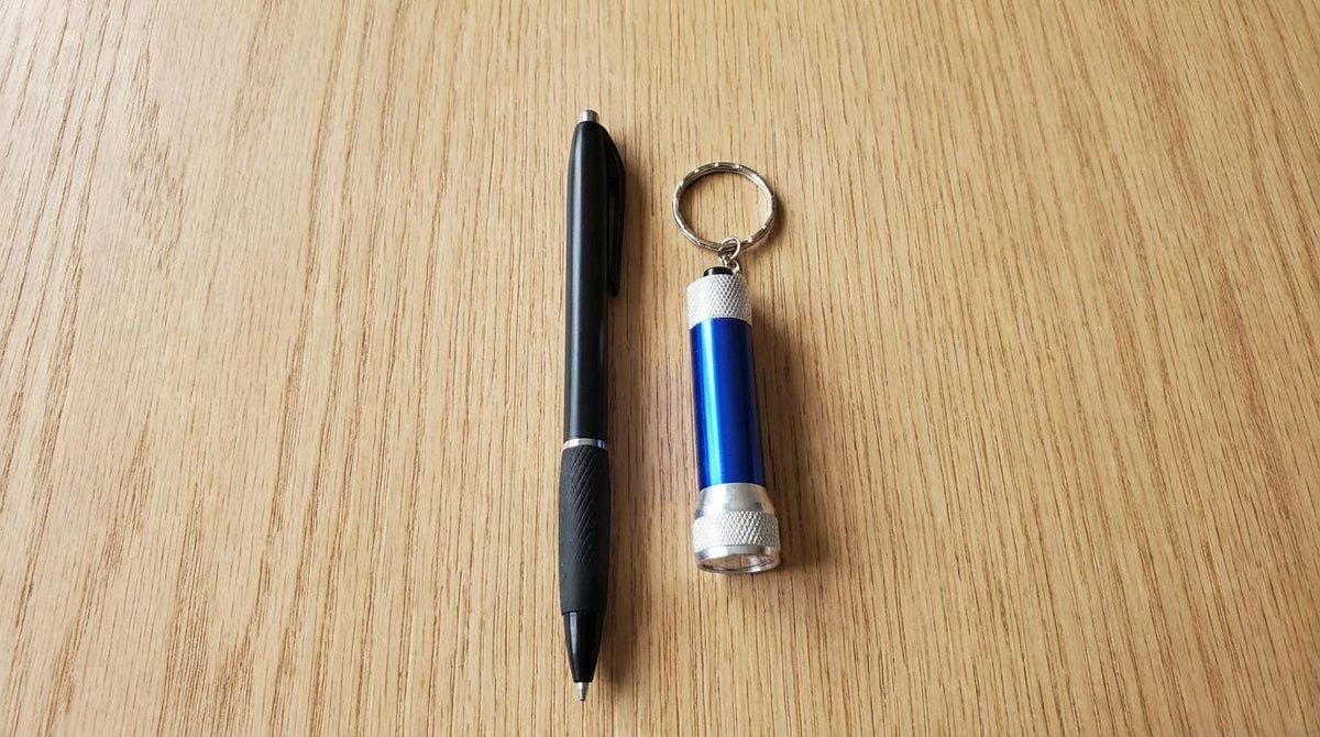 Custom Engraved LED Keychain Flashlight – Bulk Promotional Swag