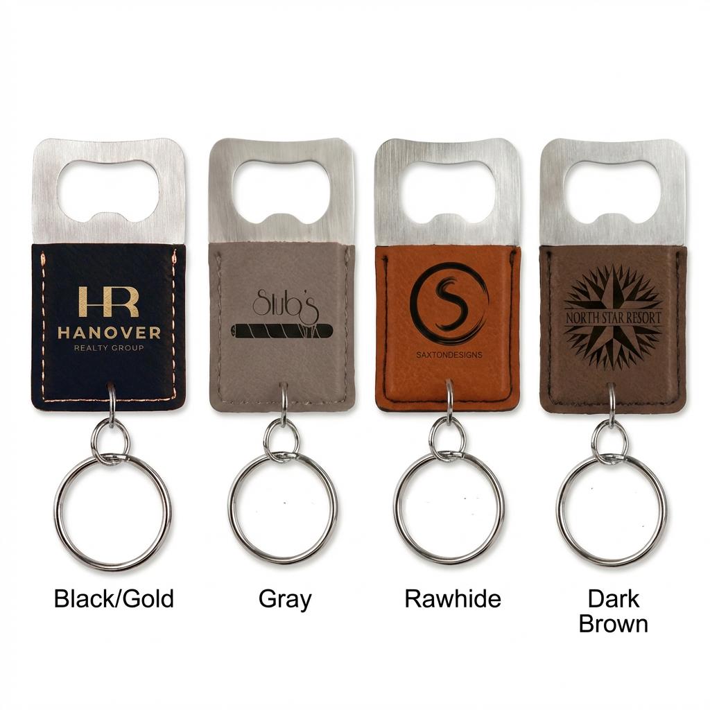 Custom Logo Bottle Opener Keychains – Bulk Promotional Swag