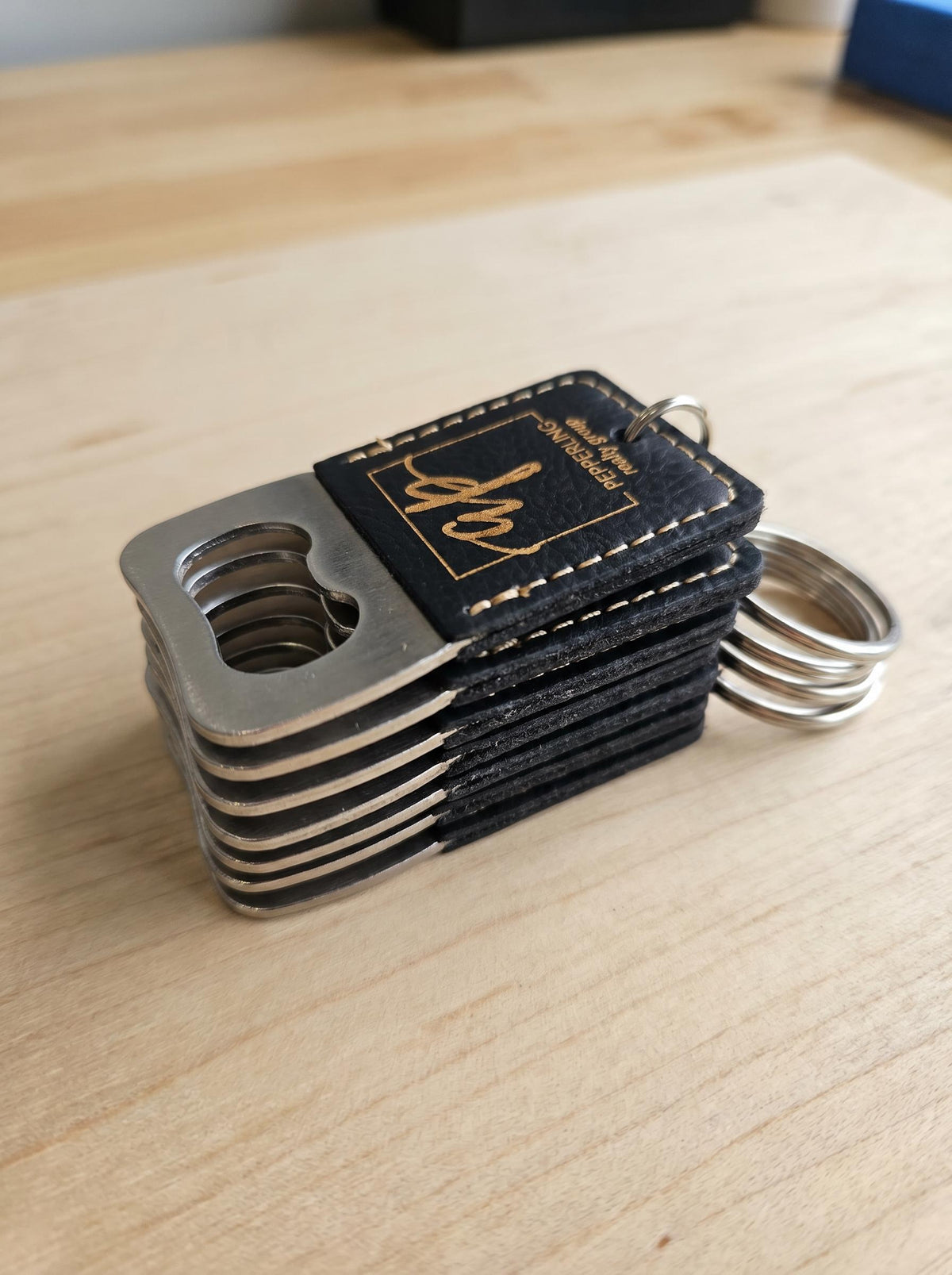Custom Logo Bottle Opener Keychains – Bulk Promotional Swag