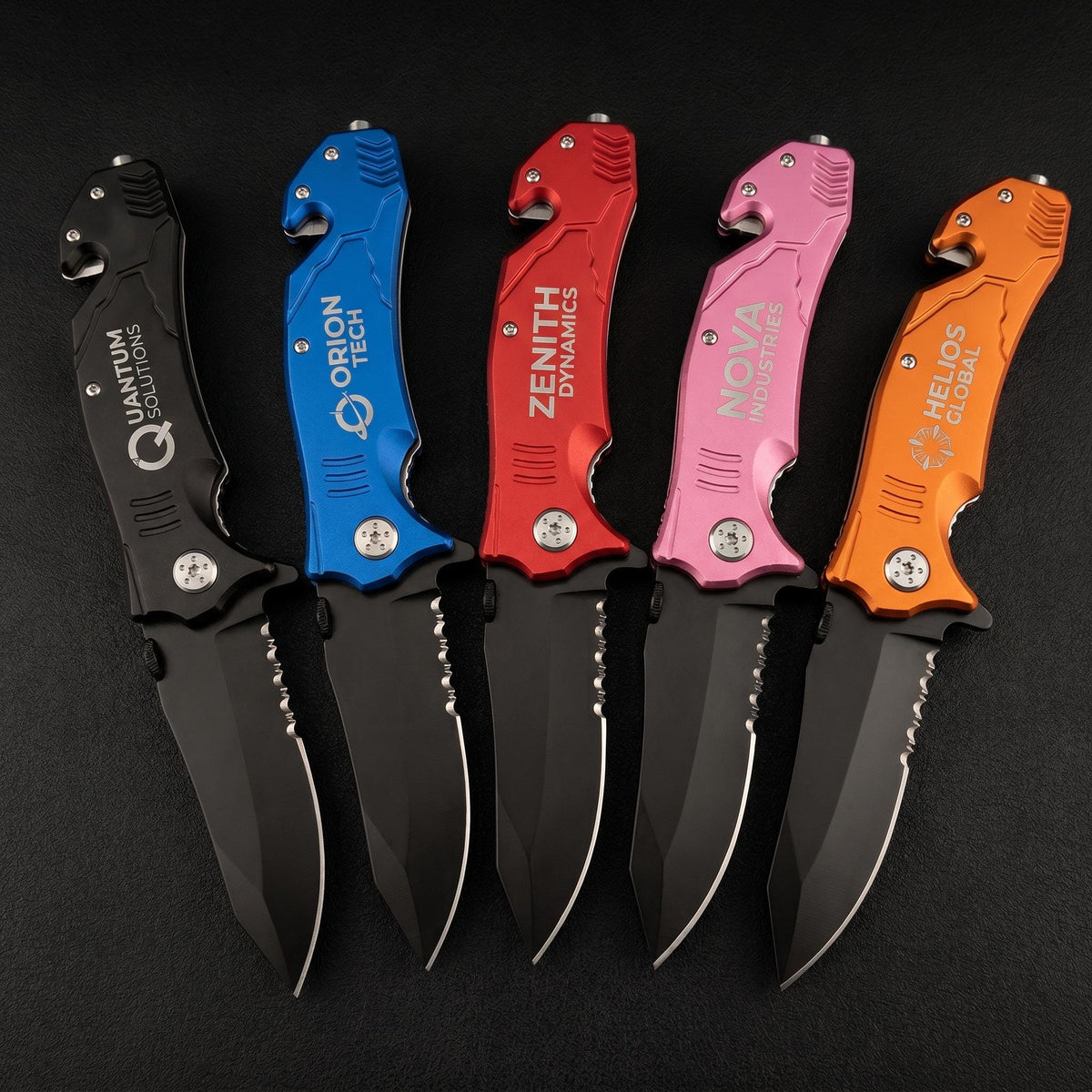 Custom Engraved Rescue Pocket Knife – Bulk Spring-Assisted Knives