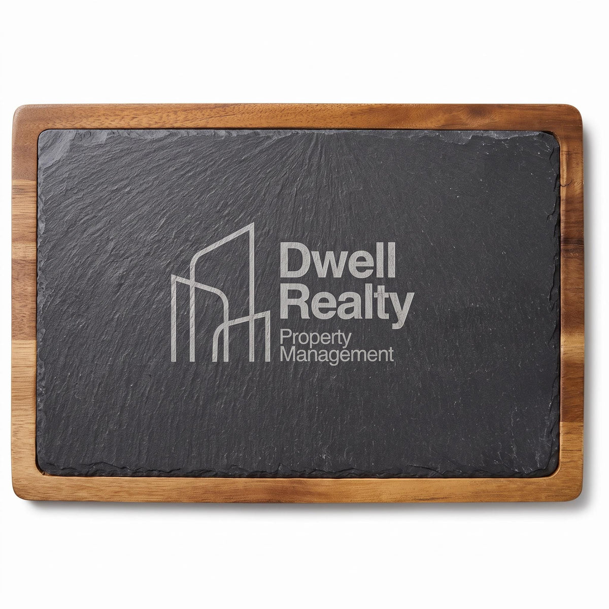 Bulk Logo Engraved Slate Cheese Boards for Corporate Clients